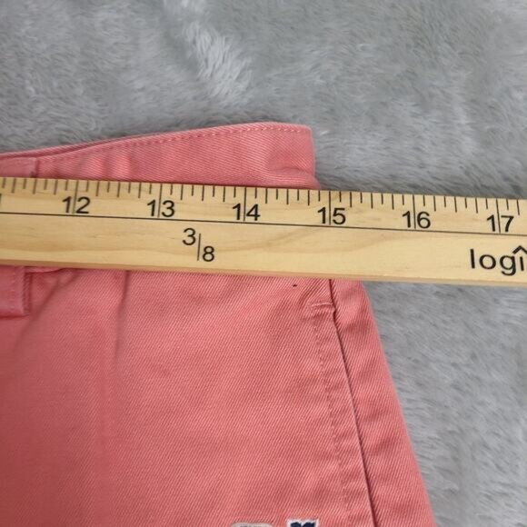 Vineyard Vines Chino Shorts Mens 30 Pink All Over‎ Print Whale Casual - Picture 3 of 11